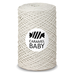 Caramel BABY Белый жемчуг 2 мм. 500 м.
