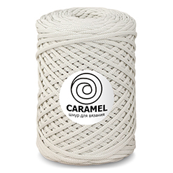 Caramel Белый жемчуг 5 мм. 200 м.
