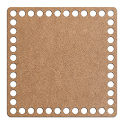 Квадрат 15 см. Крафт