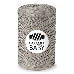 Caramel BABY Серый жемчуг 2 мм. 500 м.