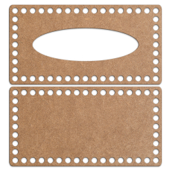 Салфетница 12 х 23 см. Крафт