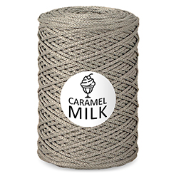 Caramel MILK Серый жемчуг 3 мм. 300 м.
