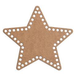 Звезда 22 см. Крафт