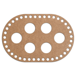 Пасха - Крышка под яйца 15 х 22 см. Крафт