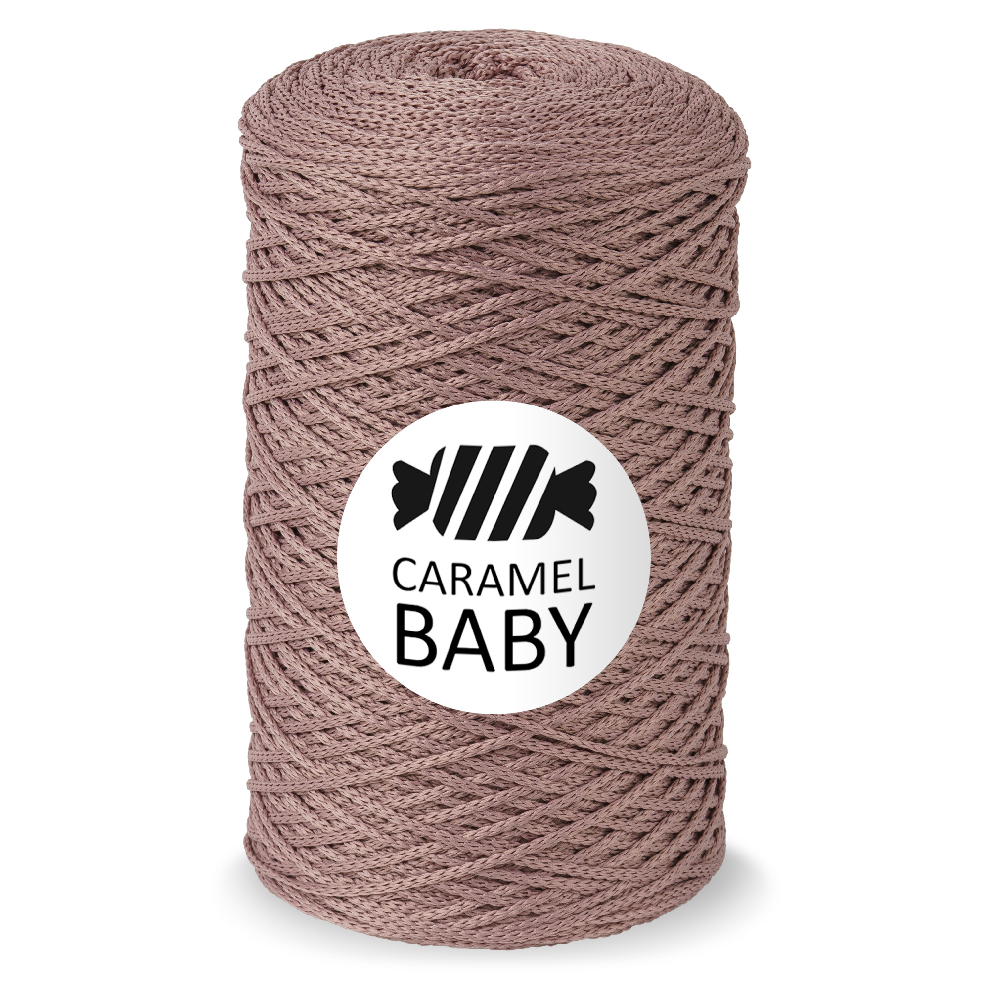 Caramel BABY Розовый щербет 2 мм. 500 м.