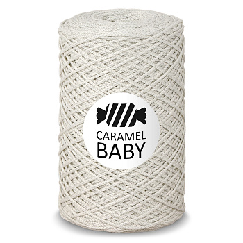Caramel BABY Белый жемчуг 2 мм. 500 м.