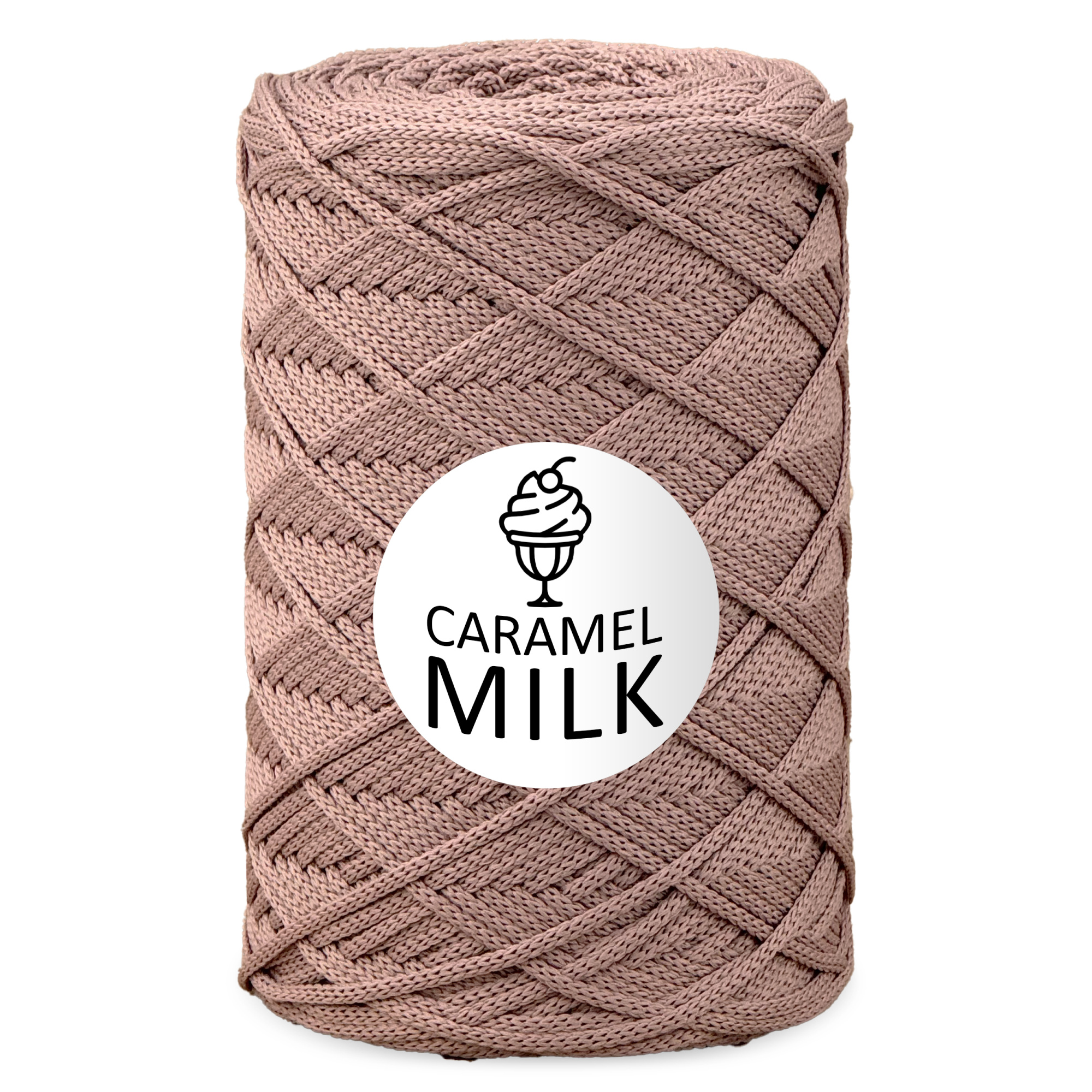 Caramel MILK Розовый щербет 3 мм. 300 м.