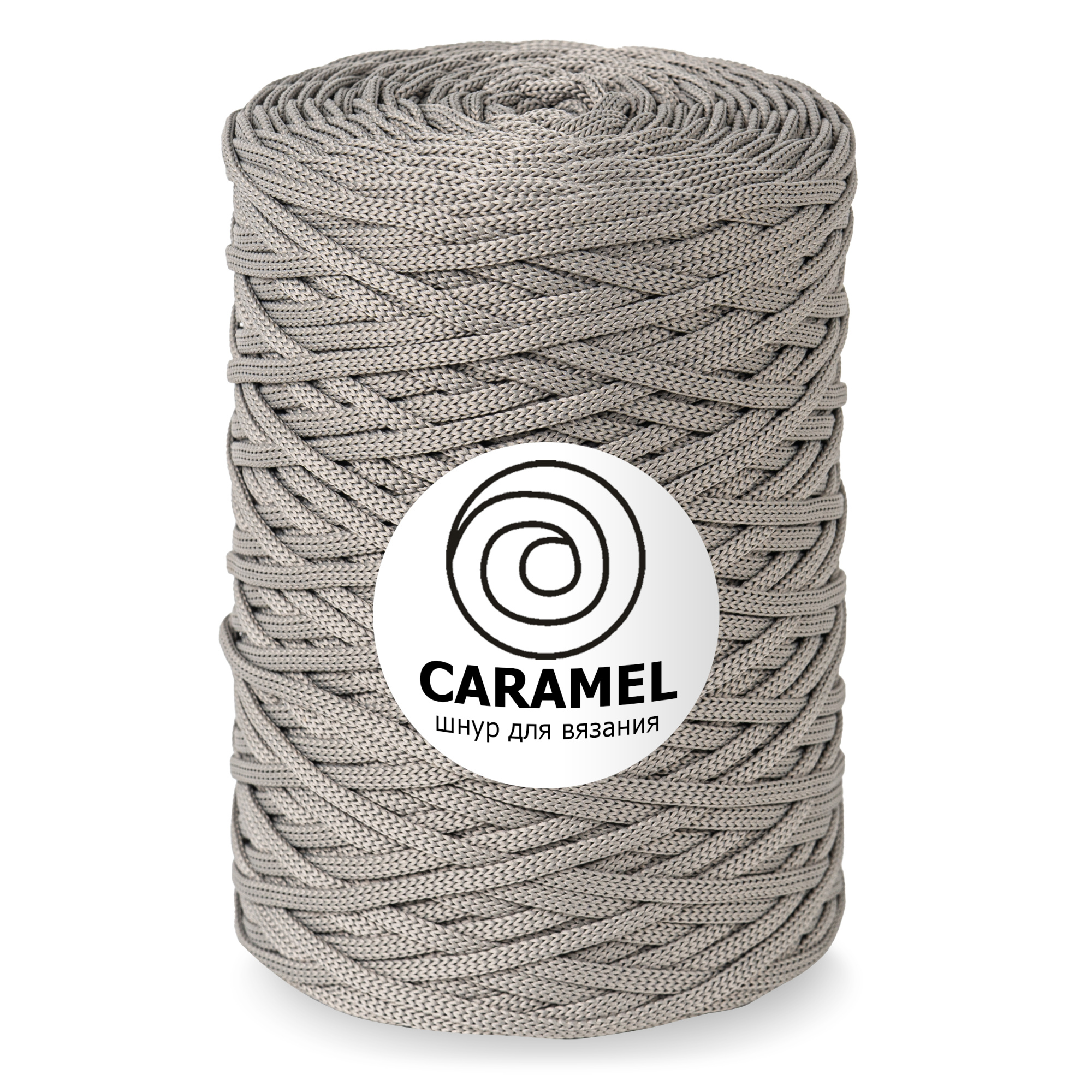 Caramel Серый жемчуг 5 мм. 200 м.
