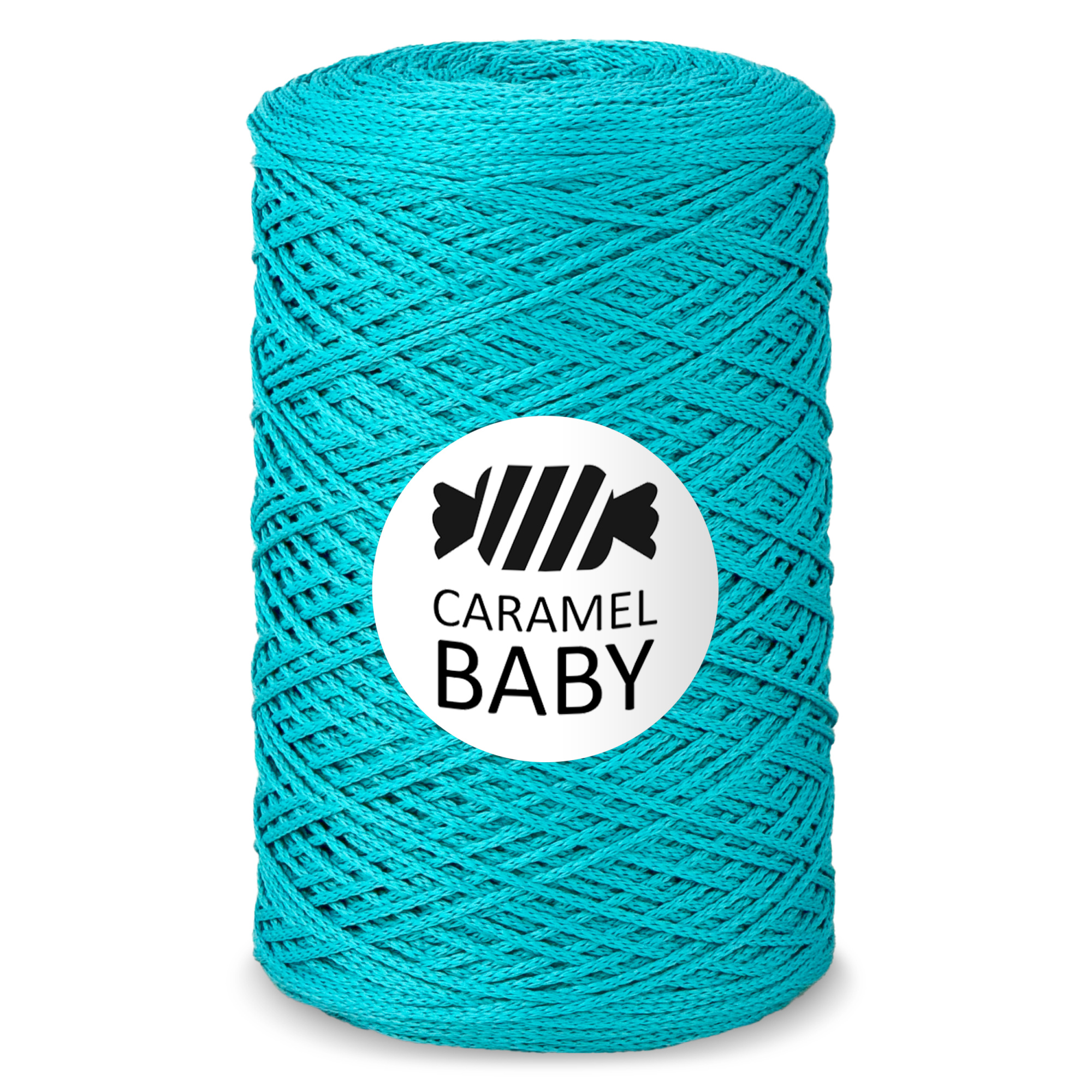 Caramel BABY Бирюза 2 мм. 500 м.