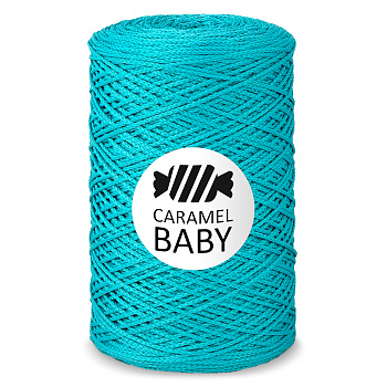 Caramel BABY Бирюза 2 мм. 500 м.